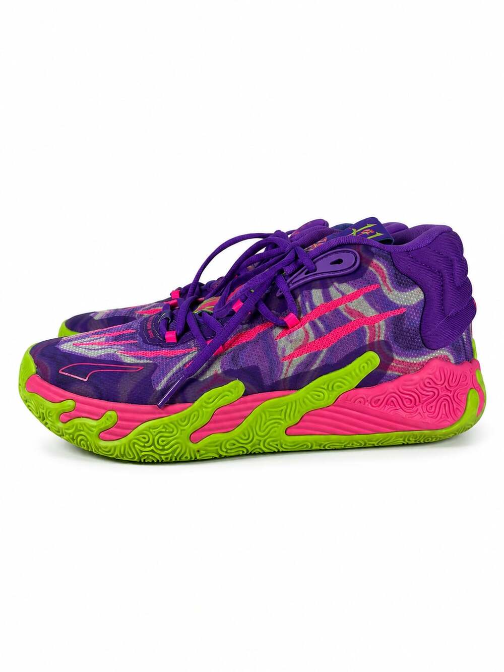 MB.03 Jr 'Toxic' - Puma - 379268 01 - purple glimmer/green gecko